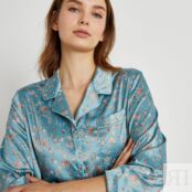 Ночная рубашка из сатина с цветочным принтом  42 (FR) - 48 (RUS) разноцветн