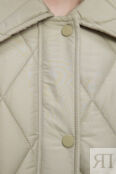 Куртка-рубашка стеганая удлиненная с отложным воротником befree