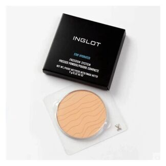 INGLOT Пудра компактная для лица Freedom stay hydrated минеральная