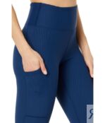 Леггинсы YEAR OF OURS, Ribbed Pocket Leggings 9820135 | Navy фото 3