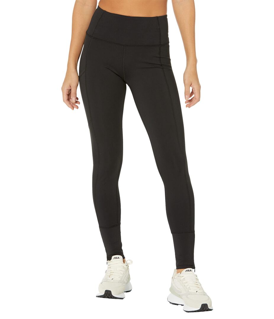 Леггинсы THRIVE SOCIETE, Zip Long Leggings 9825460 | Black фото 1