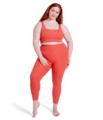 Леггинсы girlfriend collective, Rib 7/8 Length Leggings 9839599 | Red Clay фото 1