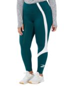 Леггинсы Reebok, Plus Size Workout Ready Vector Leggings 9855915 | Forest Green фото 1