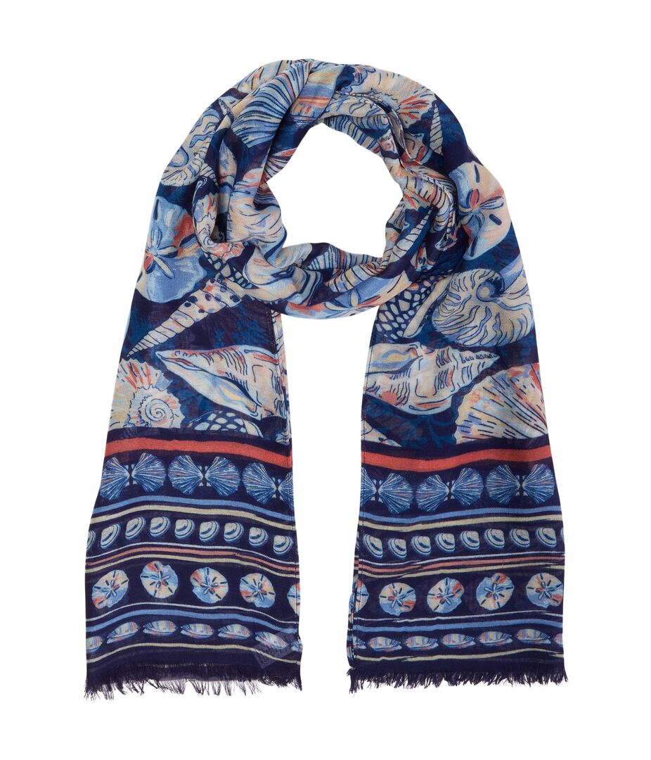 Шарф Vera Bradley, Soft Fringe Scarf 8305933 | Morning Shells фото 1