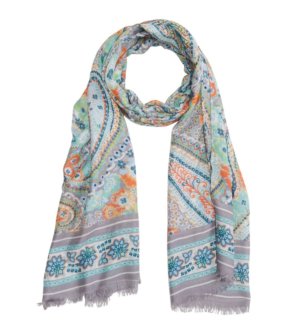 Шарф Vera Bradley, Soft Fringe Scarf 8305933 | Citrus Paisley фото 1