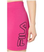 Шорты Fila, Beatriz High-Waist Bike Shorts 9219023 | Magenta/Black фото 4