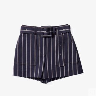 Шорты Derek Lam 10 Crosby, Belted Utility Shorts