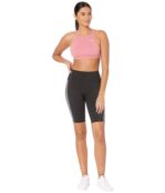 Шорты adidas, Believe This 2.0 3-Stripes Short Tights 9457788 | Black/White фото 4