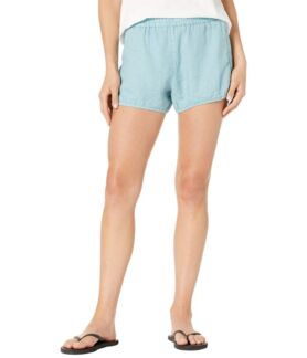 Шорты Blank NYC, Linen Elastic Waist Pull-On Shorts