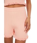 Шорты BCBGeneration, Knit Sweater Shorts T1TX3S06 9546792 | Apricot Blush фото 3