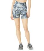 Шорты adidas, Studio All Over Print Short Tights 9592651 | Blue Tint /Carbon/Print фото 1