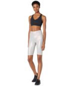 Шорты adidas by Stella McCartney, Shine Cycling Tights H56633 9602521 | Hazy Rose/Clear Onix фото 4