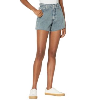 Шорты AG Adriano Goldschmied, Alexxis High-Rise Vintage Shorts in Bourbon S