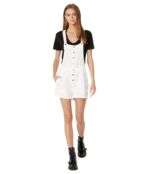 Шорты bella dahl, Stevie Cuffed Overalls 9801239 | White фото 4