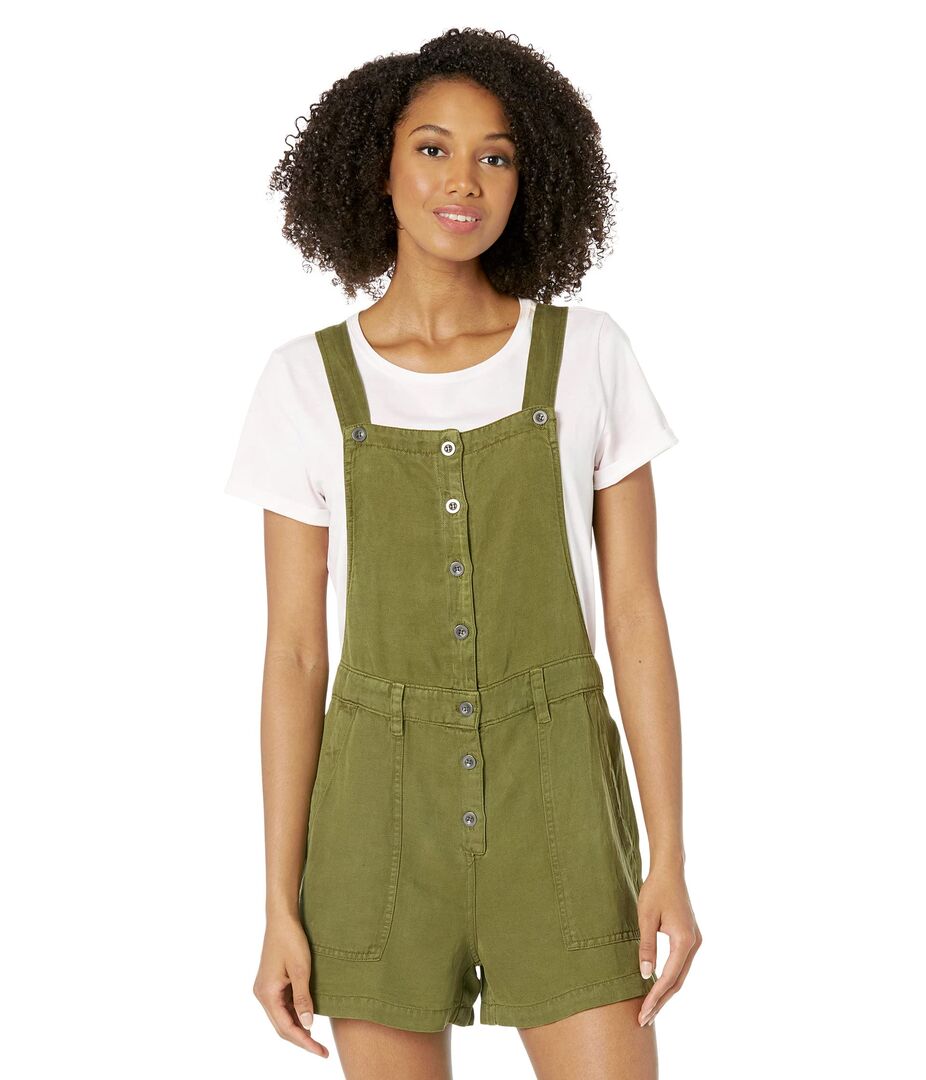 Шорты bella dahl, Stevie Cuffed Overalls 9801239 | Fresh Olive фото 1