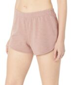 Шорты Madewell, MWL Curved-Hem Sweatshorts 9808994 | Mauve Shadow фото 3