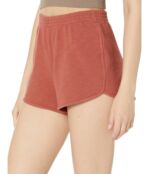 Шорты Madewell, MWL Curved-Hem Sweatshorts 9808994 | Weathered Brick фото 3