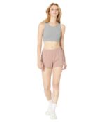 Шорты Madewell, MWL Curved-Hem Sweatshorts 9808994 | Mauve Shadow фото 4