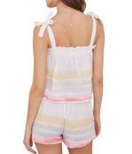 Шорты bella dahl, Ruffle Waist Shorts 9820307 | Painted Scala Stripe фото 2