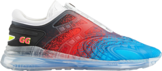 Кроссовки Gucci Ultrapace R Sprayed Blue Red Black, разноцветный