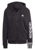 Толстовка на молнии Adidas, черно-белый ADQ41G007-Q12 | black/white фото 3