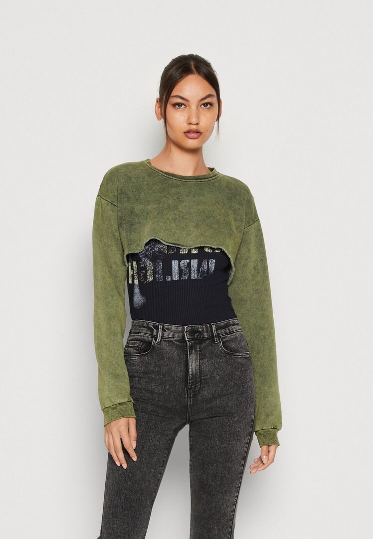 Толстовка BDG Urban Outfitters, темно-зеленый QX721I02K-M11 | dark green фото 1