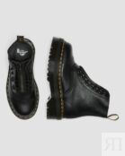 Сапоги на платформе из филированной кожи наппа Sincalir Dr. Martens 22564001 | BLACK MILLED NAPPA фото 3