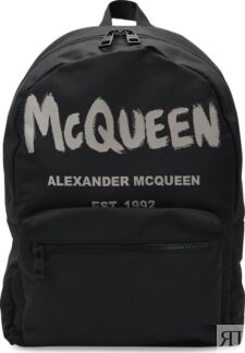 Рюкзак Alexander McQueen Metropolitan Backpack Black, черный