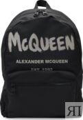 Рюкзак Alexander McQueen Metropolitan Backpack Black, черный 646457 1AABW 1073 | Black фото 1