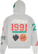 Худи Air Jordan x Nina Chanel Abney Hoodie Dark Grey Heather, черный DO4158 063 | Black фото 2