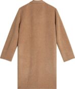 Пальто Acne Studios Single Breasted Coat Camel Melange, кремовый
