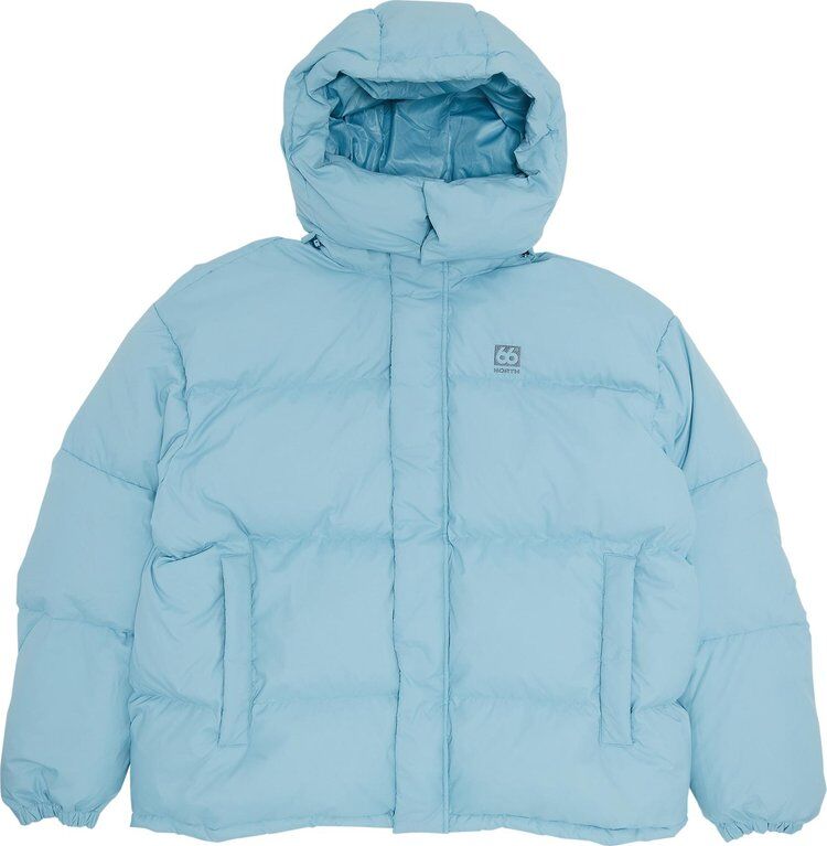 Куртка Pre-Owned 66 North Dyngja Down Jacket Deep Crystal Blue, From the Cl