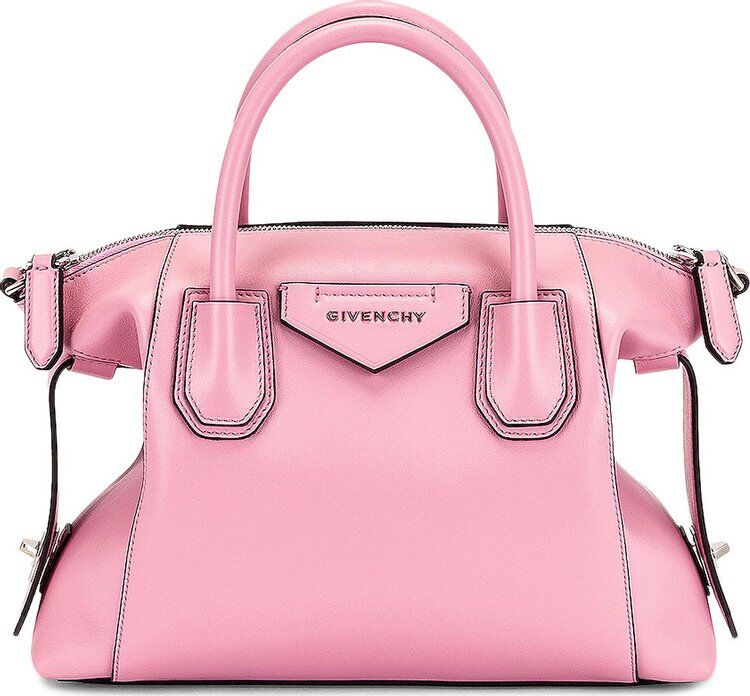 Сумка Givenchy Small Antigona Soft Bag Baby Pink, розовый BB50F3B11E 661 | Pink фото 1