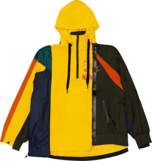 Куртка Nike Womens x Sacai Double-Zip Jacket University Gold/Sequoia, желты