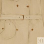 Пальто Vintage Hussein Chalayan Double Breasted Belted Trench Coat Khaki, з