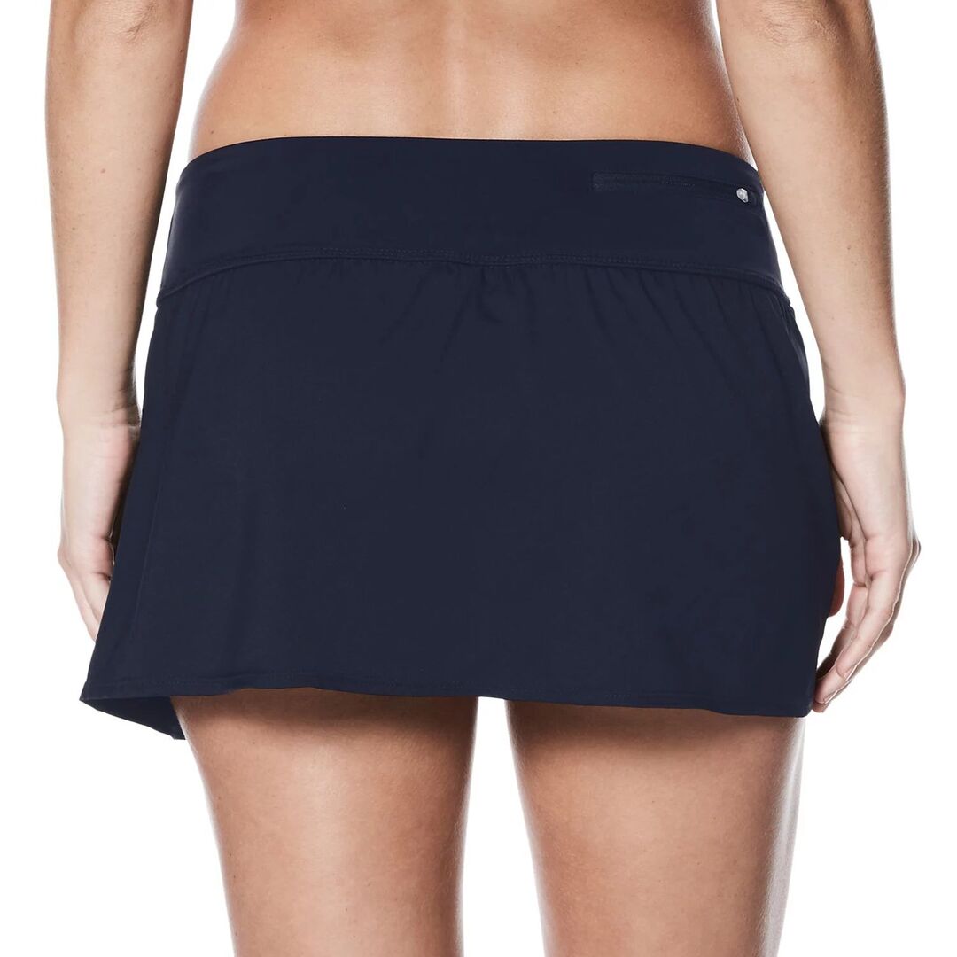 Женская однотонная юбка-борд Nike Swim Nike, черный
