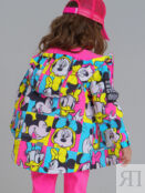 Ветровка  на флисе из мембранной ткани с принтом Disney для девочки PlayTod